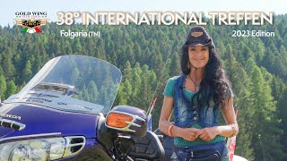 GoldWing Club Italy  international treffen 2023 Folgaria TN [upl. by Trebma]