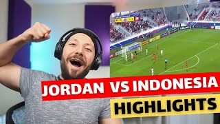 🇨🇦 CANADA REACTS TO AFCU23  Group A  Jordan 1  4 Indonesia reaction [upl. by Ynnohj]