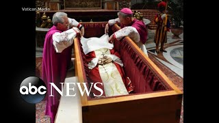 Pope Benedict XVI laid to rest [upl. by Otecina]