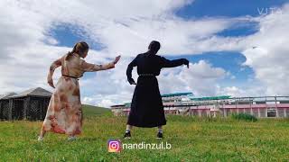 Монгол бүжгийн чалэнж  Dance challenge with Nandia [upl. by Shama]