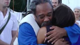 Darshan and Greeting from Mooji Baba [upl. by Telocin]