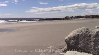 Spectacular Biddeford Pool Coastal Maine USA [upl. by Etnahsa]