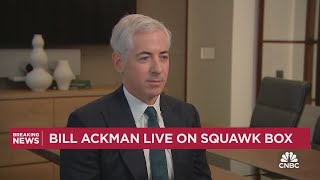 Watch CNBCs full interview with Bill Ackman on fighting antisemitism the 2024 election and more [upl. by Etaner]