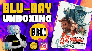 PRISON WALLS ABASHIRI PRISON 1  3 網走番外地  Eureka Video Bluray Unboxing amp Review [upl. by Arrait]