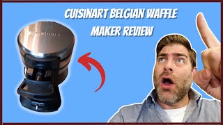 The Best Belgian Waffle Maker  Cuisinart WAFF40 Double Flip Belgian Waffle Maker Review [upl. by Cogswell]