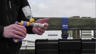 Sheep injections with Sterimatic System for safer cleaner injections [upl. by Philbin971]