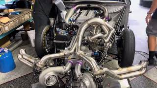 Compound 4 Cylinder First Start  Tuned By Shane T [upl. by Archambault]