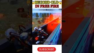 Record old player in free fire😱viralvideo trending youtubeshorts shorts video garenafreefire [upl. by Diba]