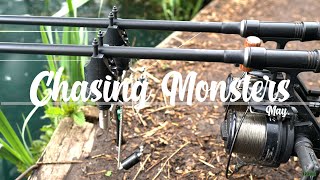 CHASING MONSTERS EPISODE 11  MAY 2021  THE CHASE  BACKONTHEBANK  CARP FISHING [upl. by Keithley341]