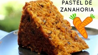 BIZCOCHO ESPONJOSO DE ZANAHORIA 🥕  RECETA SUPER FACIL  IDEAS DE ANNA [upl. by Nosecyrb238]