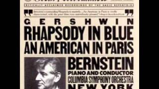 George Gershwin quotRhapsody in Bluequot Leonard Bernstein Pt 2 [upl. by Body]