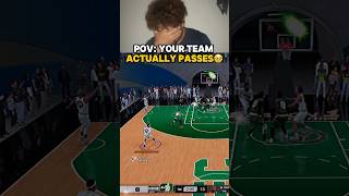 LOVE IT WHEN THE TEAM PASSES 🥹✨ nba2k25 2k25 nba2k25gameplay [upl. by Yesdnik897]