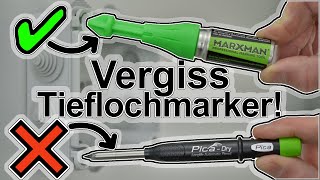 Der BESTE Bohrlochmarker 🤩 Spezialwerkzeug für Profis 🤫 Tieflochmarker MARXMAN im Test [upl. by Aldis]