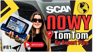 81 NOWY TomTom GO Expert 7 Plus nasza NOWA NAWIGACJA [upl. by Eikcaj]