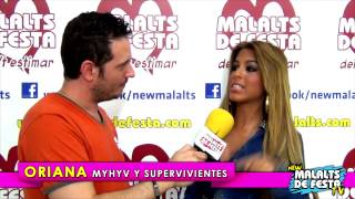 Entrevista Oriana  Supervivientes [upl. by Ileak618]