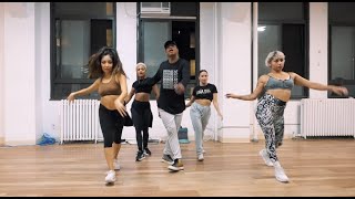 quotCongaquot Latin Fusion  Brayan Llamoza Choreography ft Valeria Alarcon [upl. by Benoite763]