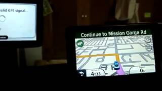 Garmin nuvi 1490T vs TomTom VIA 1535TM Bluetooth Widescreen GPS Navigator [upl. by Barbabra]