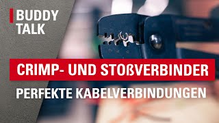 Perfekte Kabelverbindungen Unsere Crimpverbinder und Stoßverbinder im Einsatz [upl. by Leoline]