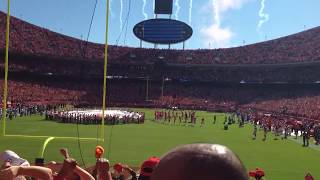 Largest flyover in NFL History [upl. by Volding]