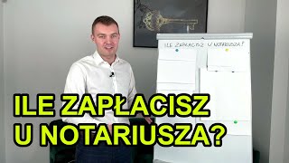 Opłaty notarialne przy zakupie mieszkania  Ile zapłacisz [upl. by Grail]