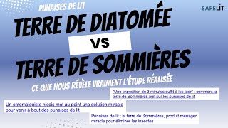 Terre de diatomée VS Terre de Sommières révélations sur létude publiée en Juillet dernier [upl. by Taima986]