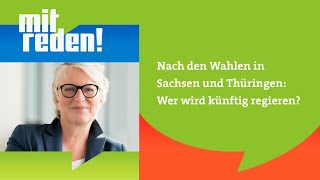 Nach den Wahlen in Sachsen und Thüringen Wer wird künftig regieren  mitredenardde [upl. by Sirraf508]