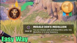 Easily Collect a Medallion  Fortnite Jumpstart Quest [upl. by Burty792]