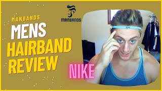 Mens headbands and Hair bands accessories Hairstyle Review  Manbands Product for Long Hair Nike [upl. by Trinatte]