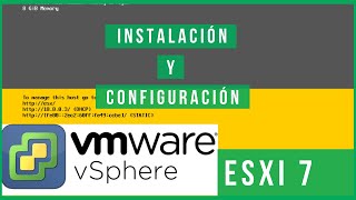 ✅ Como instalar y configurar ESXi 7  VMware vSphere👈🏻 [upl. by Tini]