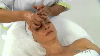 Biostimulation Facial amp Neck Massage  Christina Kosmetika [upl. by Ailatan]