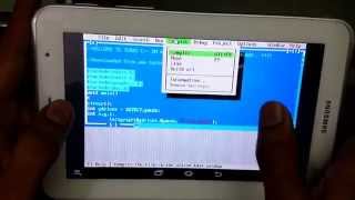 How to download and install turbo c on tablet android os [upl. by Dougall]