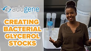 Creating Bacterial Glycerol Stocks [upl. by Yantruoc100]