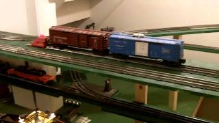 Postwar Lionel layout [upl. by Llennyl]