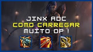 JINX GAMEPLAY EXPLICATIVA COMO JOGAR DE JINX ADC INSANO [upl. by Weinstein5]