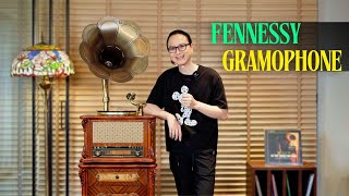 Review FENNESSY GRAMOPHONE  Chất Âm Hoài Niệm trong Thiết Kế Sang Trọng với Máy Hát Đĩa Than Cổ [upl. by Kirima415]