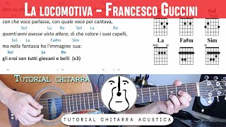 La locomotiva FGuccini  Tutorial Chitarra  Ritmo Beguine [upl. by Lyall]