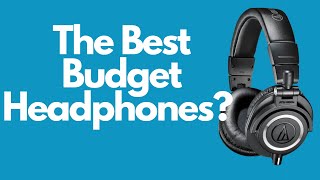 The AudioTechnica ATHM50X Headphones Review  The Best Budget Headphones 2023 [upl. by Marc]