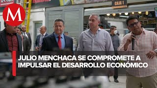 Gobernador de Hidalgo se compromete con el impulso de desarrollo económico de empresas locales [upl. by Nallak987]