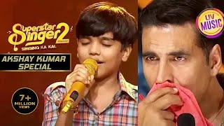 Main Jahaan Rahoon गाकर Mani ने किया Akshay को Emotional  Superstar Singer  Akshay Kumar Special [upl. by Goraud]