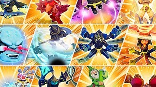 ALL 31 Senseis DEFEATED animations Compilation  Skylanders Imaginators [upl. by Catherina]