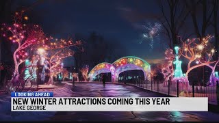 New winter attractions coming this year to Lake George [upl. by Ynatirb]