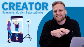 Gewerbe anmelden als Influencer YouTuber und Content Creator  SELBSTSTÄNDIG machen [upl. by Tnattirb848]