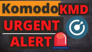 Komodo Coin KMD Token Price News Today  Price Prediction and Technical Analysis [upl. by Dianuj]