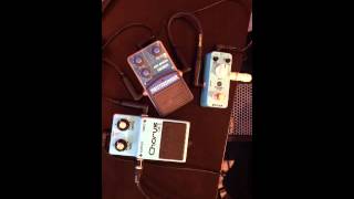 Boss CE2 vs Meistersinger vs Mooer chorus pedal shootout [upl. by Leuqar]