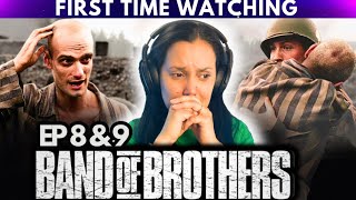 Band of Brothers BROKE ME 😭 Ep 8 amp 9  Reaction  First Time Watching [upl. by Bonnes]