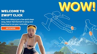 Zwift Click First Impressions and Installation [upl. by Neneek]