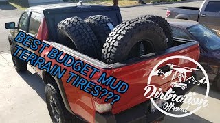 Cheap mud tires from Amazon Thunderer TRAC GRIP MT initial impressions [upl. by Jareb677]