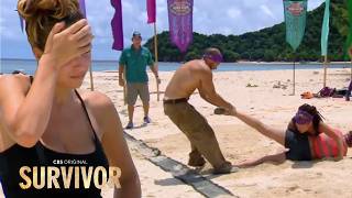 Survivor Cagayan  Reward Challenge Kicking amp Screaming [upl. by Harvey]