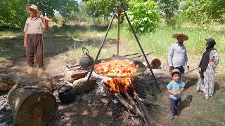 Wonderful Village Life  Family Working Together  Kurdistan  Iraq [upl. by Ennaus]