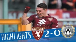 Torino  Udinese 20  Highlights  Giornata 24  Serie A TIM 201718 [upl. by Odoric325]